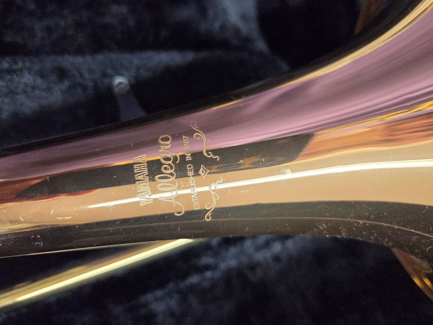 Yamaha YSL548G - F rotor trombone gold brass bell - Image 6
