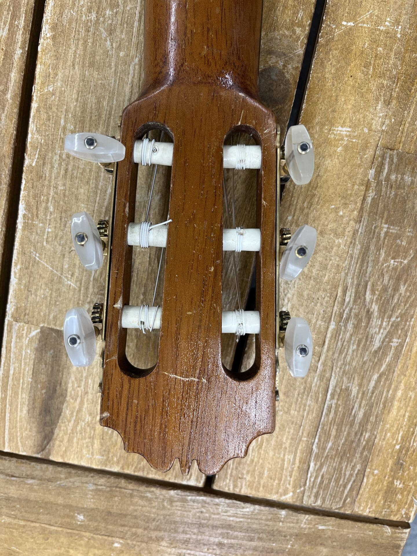 USED Anselmo Solar Gonzalez Classical Guitar 1967 - Natural - Image 9