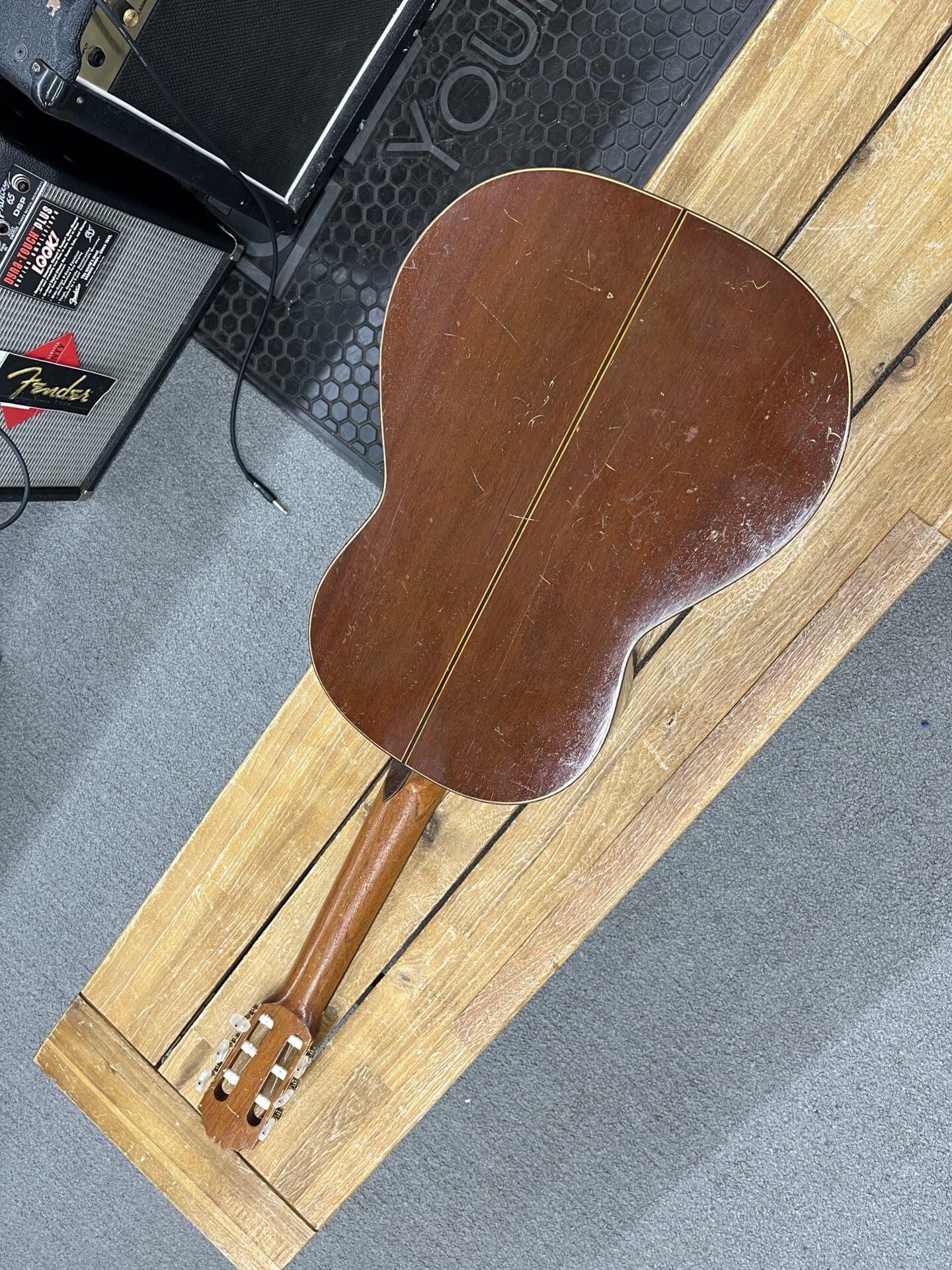 USED Anselmo Solar Gonzalez Classical Guitar 1967 - Natural - Image 7