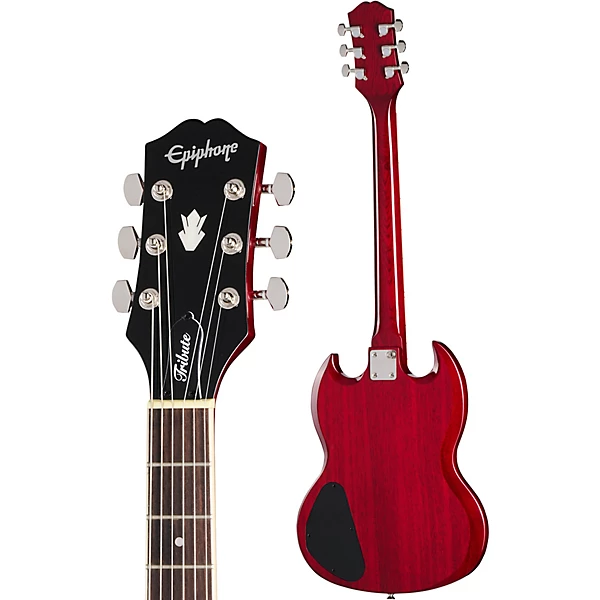 Epiphone SG Tribute Electric Guitar Cherry - Image 4