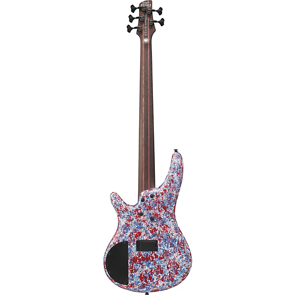 Ibanez Premium SR5A250 USA 250th Anniversary 5-String Electric Bass Guitar - Red, White, and Blue - Image 10