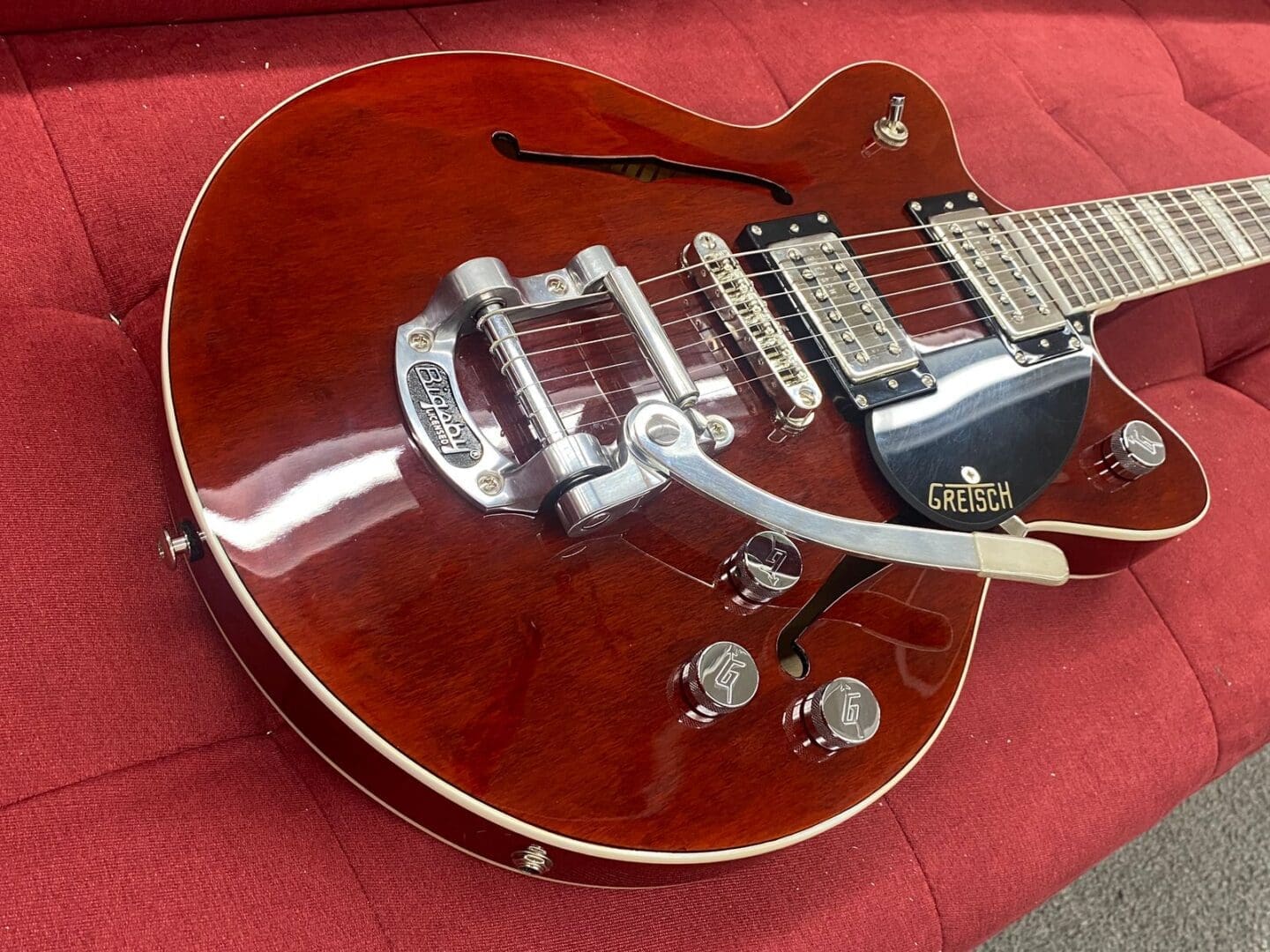 Gretsch G2655T Streamliner Jr. with Bigsby 2017 - Walnut Stain - Image 16