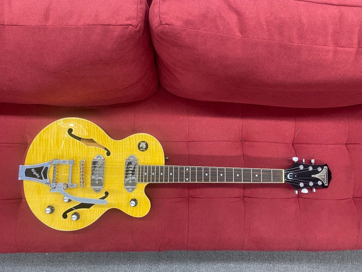 Epiphone Wildkat Electric Guitar 2003 - Antique Natural MIK