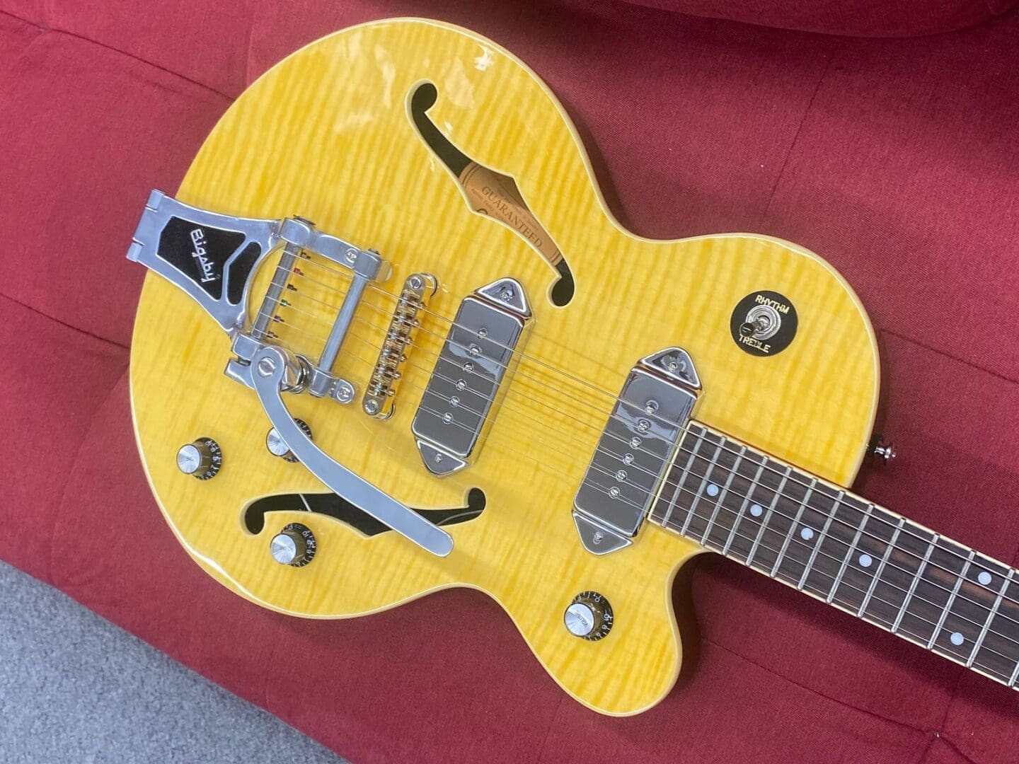 Epiphone Wildkat Electric Guitar 2003 - Antique Natural MIK - Image 14