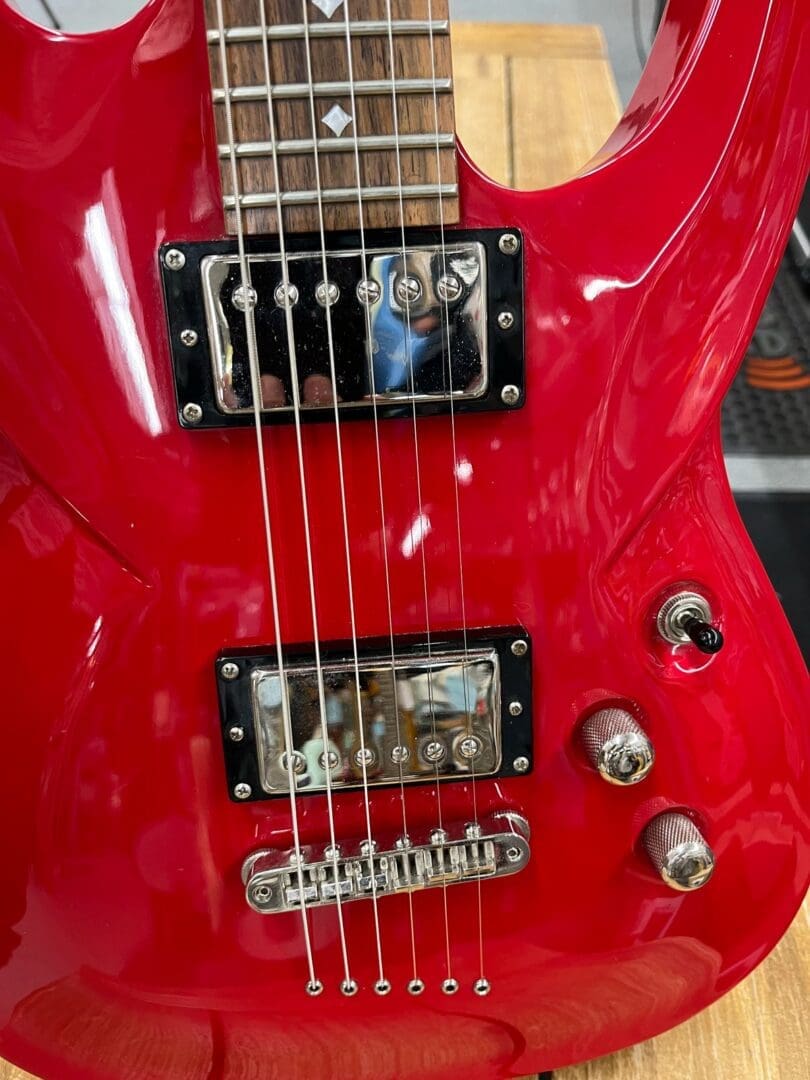 DBZ Barchetta Electric Guitar - Red - Image 13