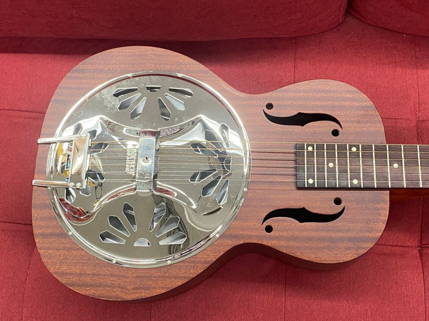 Gretsch G9210 Boxcar Square-Neck Resonator Guitar - Natural Mahogany - Image 13