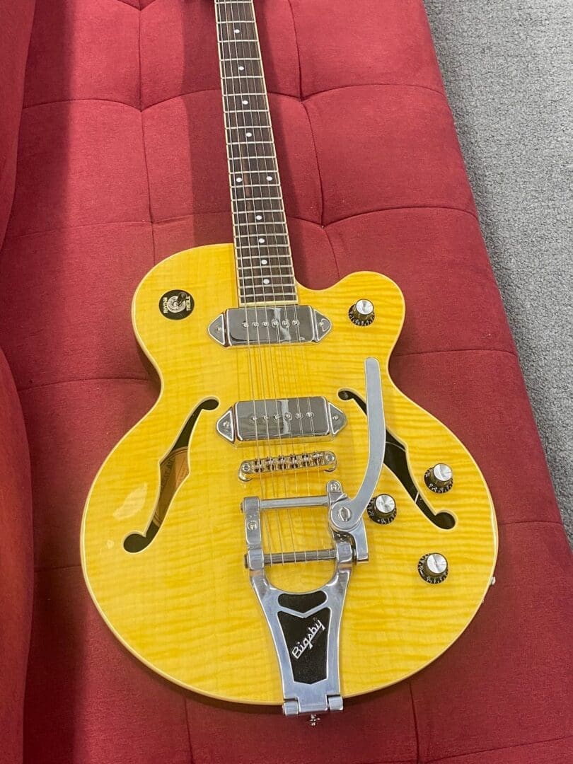 Epiphone Wildkat Electric Guitar 2003 - Antique Natural MIK - Image 15