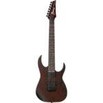 Ibanez RG Series RG7421 Fixed Bridge 7-String Electric Guitar – Flat Walnut