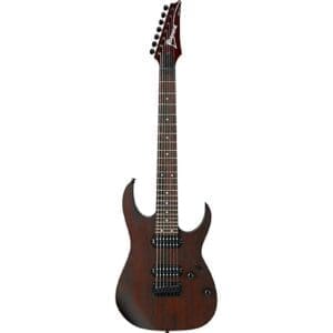Ibanez RG Series RG7421 Fixed Bridge 7-String Electric Guitar - Flat Walnut
