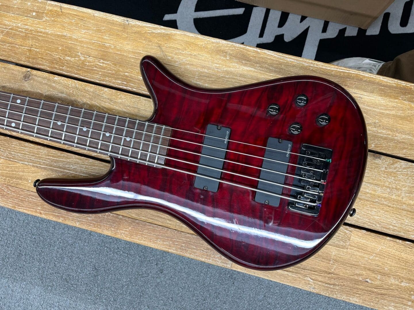 Spector Legend 5 Standard MIK - Black Cherry - Image 13