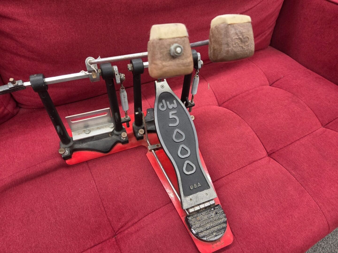 DW 5000 Series Double Bass Drum Pedal Early Version - Image 10