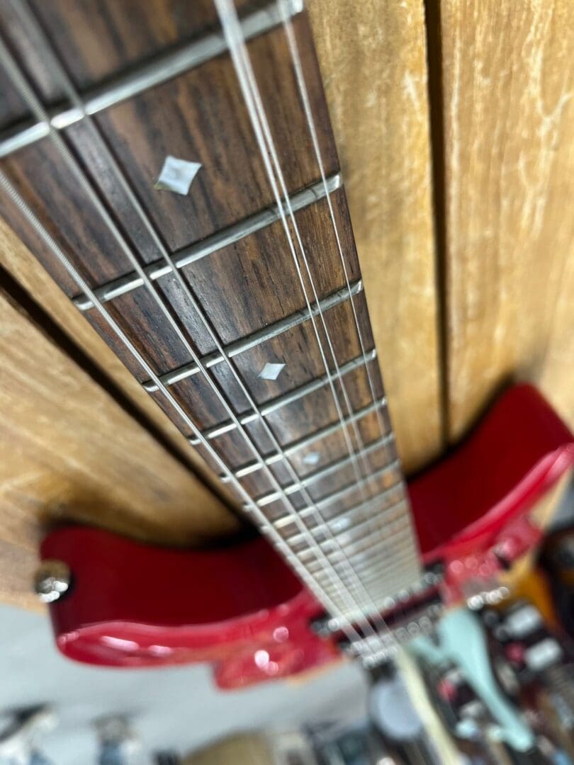 DBZ Barchetta Electric Guitar - Red - Image 17