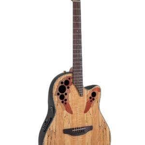 Ovation Celebrity Elite Plus CE44P Mid Cutaway - Natural Spalted Maple