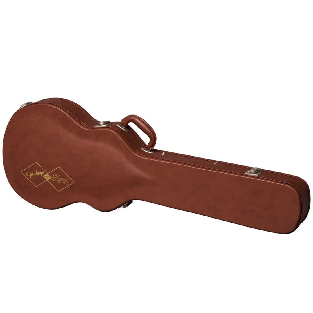 Epiphone "Inspired by Gibson Custom" '59 Les Paul Standard with Case - Deep Cherry Sunburst w/Case - Image 11