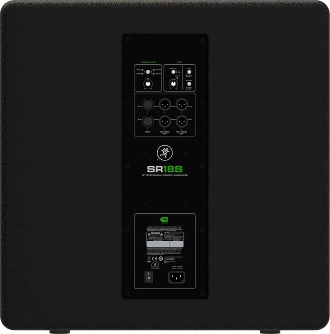 Mackie SR18S 18" Powered 1600 Watt Sub - Black Local Pickup Only!! - Image 4