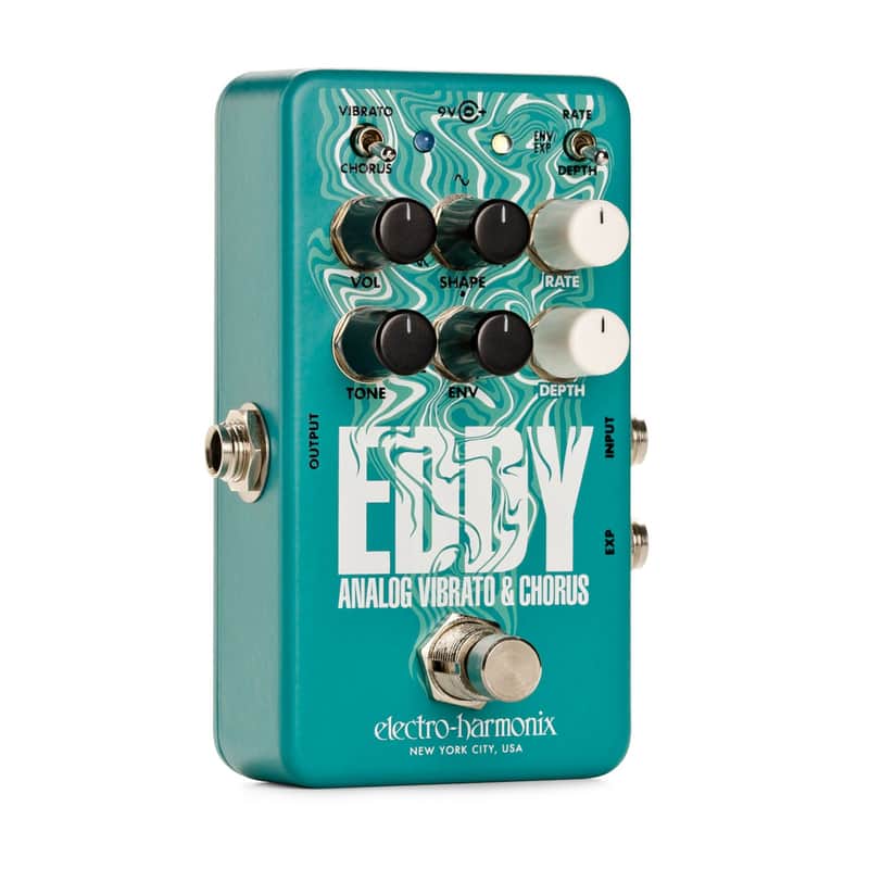Electro-Harmonix Eddy Analog Vibrato & Chorus Guitar Effects Pedal - Image 4