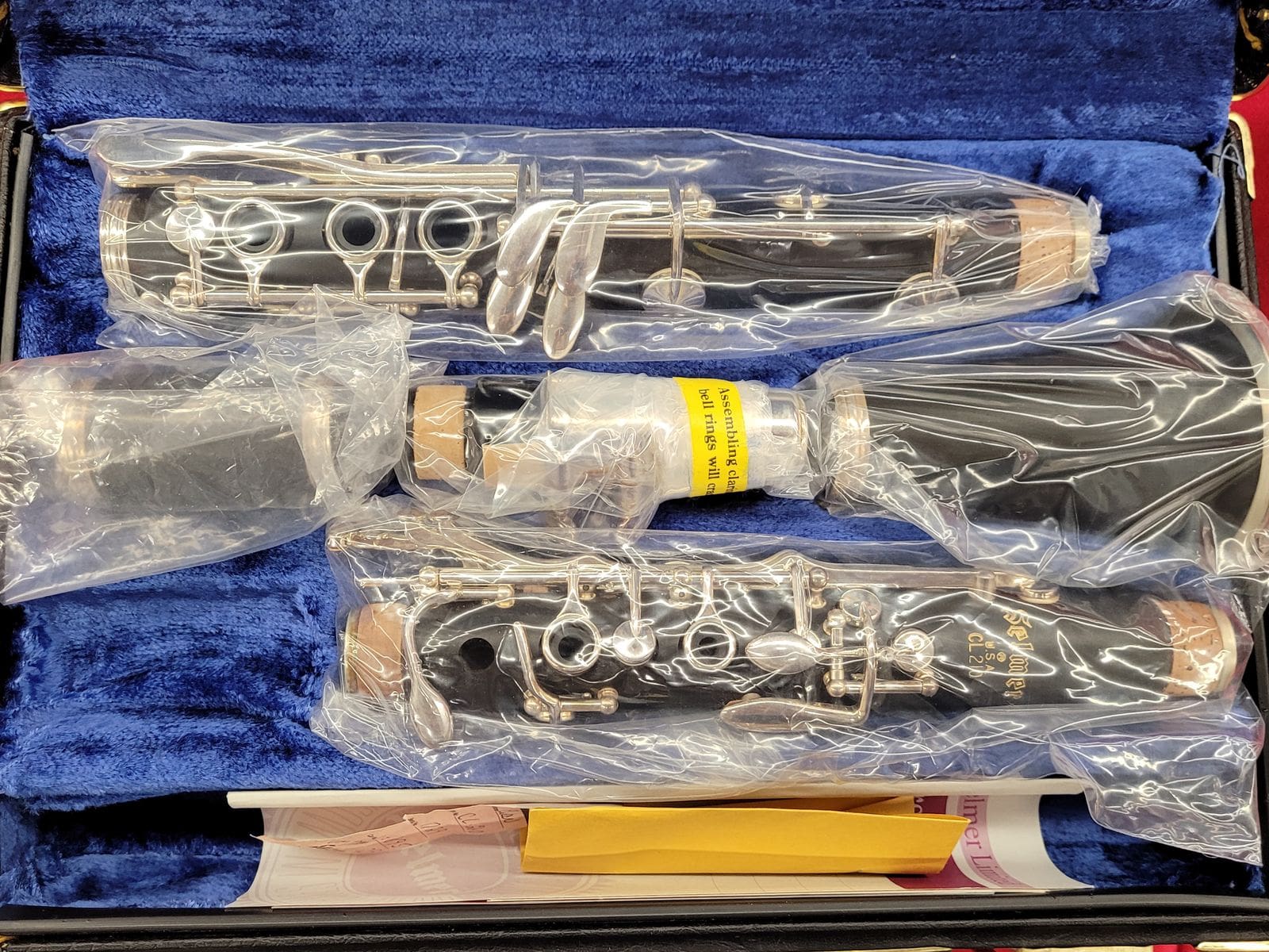 Selmer USA CL201 Wooden Bb Clarinet - Black - Image 8