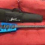 Steinberger Spirit GT-PRO Deluxe Electric Guitar - Frost Blue w/ Bag