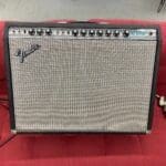 Fender Silverface Pro Reverb 2x12 Combo Amp with Master Volume Late 1970's
