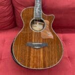 Taylor PS12ce 12-Fret Grand Concert Acoustic Guitar - Honduran Rosewood/Sinker Redwood Top