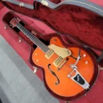 Gretsch G6120SSU Brian Setzer 1998 with Case- Orange