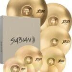 Sabian XSR Super Cymbal Set 14" Hats/16" Crash/20" Ride with free 10" Splash/18" Crash XSR5007SB - Brilliant